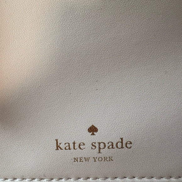 Kate Spade Madison Textured Patent Grey Satchel Bag - Picture 2 of 6